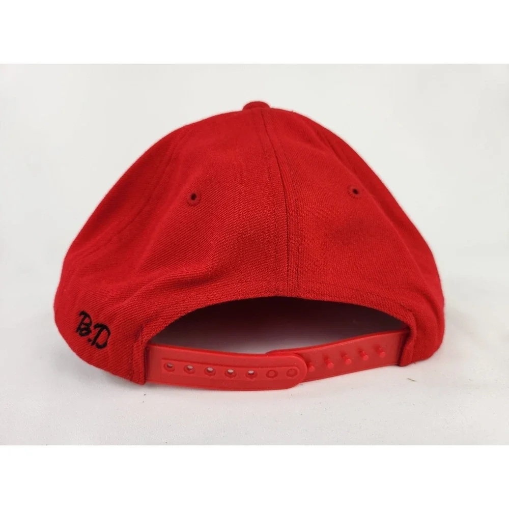Billionaire Dreams Snapback Hat Yupoong trucker Cap Boys Red BD